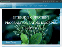 Tablet Screenshot of eatingdisorderpro.com
